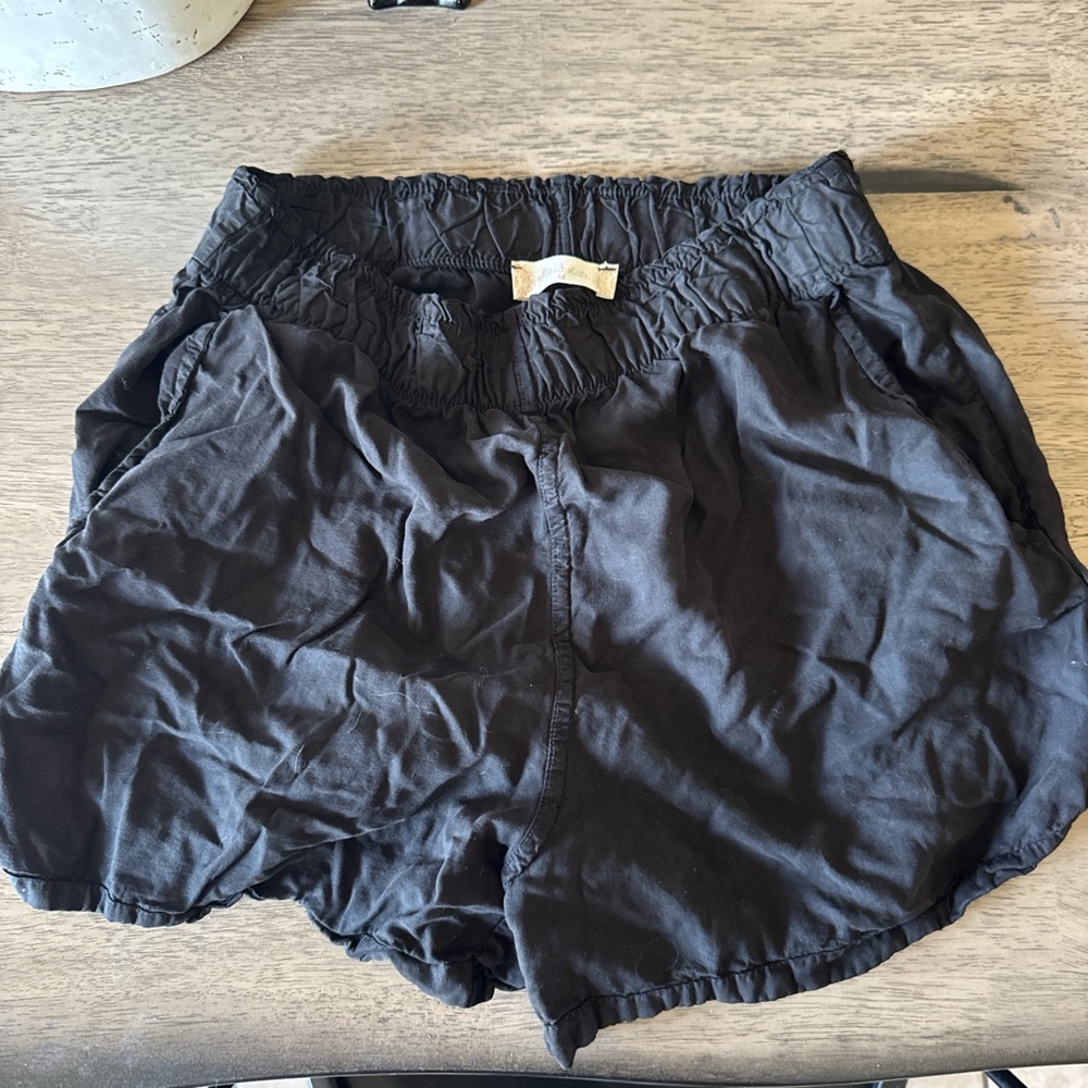 Altar'd State Black Athletic Shorts with Elastic Waist
